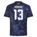 Unisex Cristian Romero Argentina National Team 2026 Away Stadium Soccer Jersey for Soccer Fans