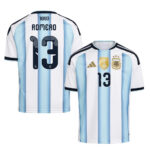 Unisex Cristian Romero Argentina National Team 2026 Home Stadium Soccer Jersey for Soccer Fans