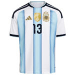 Unisex Cristian Romero Argentina National Team 2026 Home Stadium Soccer Jersey for Soccer Fans
