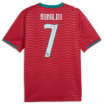 Unisex Cristiano Ronaldo Portugal National Team 2026 Home Stadium Soccer Jersey for Soccer Fans