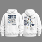 Unisex Dallas Cowboys Dak Prescott Most Career Passing Yards 2026 Graphic Shirt for Football Fans