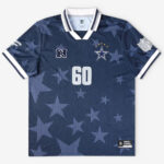 Unisex Dallas Cowboys National Football League Navy Soccer Jersey 2026 for Football Fans
