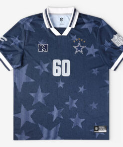 Unisex Dallas Cowboys National Football League Navy Soccer Jersey 2026 for Football Fans