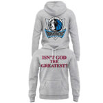 Unisex Dallas Mavericks Kyrie Irving Isn’t God The Greatest 2026 Graphic Shirt for Basketball Fans