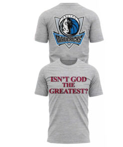 Unisex Dallas Mavericks Kyrie Irving Isn’t God The Greatest 2026 Graphic Shirt for Basketball Fans