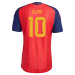 Unisex Dani Olmo Spain National Team 2026 Home Stadium Soccer Jersey for Soccer Fans