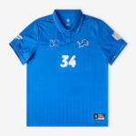 Unisex Detroit Lions National Football League Blue Soccer Jersey 2026 for Football Fans
