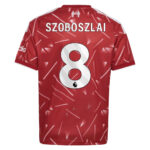 Unisex Dominik Szoboszlai 2026-2027 Home Stadium Soccer Jersey for Soccer Fans