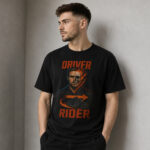 Unisex Driver Rider Ryan Gosling Ghost Rider Graphic Shirt for Movie Fans