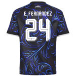 Unisex Enzo Fernández Argentina National Team 2026 Away Stadium Soccer Jersey for Soccer Fans
