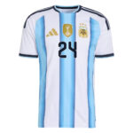 Unisex Enzo Fernández Argentina National Team 2026 Home Stadium Soccer Jersey for Soccer Fans