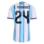 Unisex Enzo Fernández Argentina National Team 2026 Home Stadium Soccer Jersey for Soccer Fans