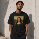 Unisex Erling Haaland Mona Lisa Meme 2026 Graphic Shirt for Soccer Fans