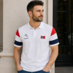 Unisex Erling Haaland Norway 2026 Polo Shirt for Soccer Fans