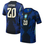 Unisex Estêvão Brazil National Team 2026 Away Stadium Soccer Jersey for Soccer Fans