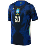 Unisex Estêvão Brazil National Team 2026 Away Stadium Soccer Jersey for Soccer Fans
