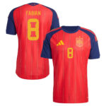 Unisex Fabián Ruiz Spain National Team 2026 Home Stadium Soccer Jersey for Soccer Fans
