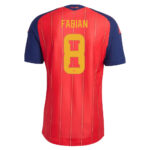 Unisex Fabián Ruiz Spain National Team 2026 Home Stadium Soccer Jersey for Soccer Fans