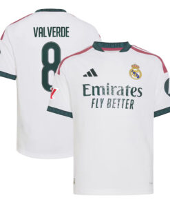 Unisex Federico Valverde Real Madrid 2026-2027 Home On-Field Soccer Jersey for Soccer Fans