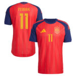 Unisex Ferran Torres Spain National Team 2026 Home Stadium Soccer Jersey for Soccer Fans