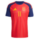 Unisex Ferran Torres Spain National Team 2026 Home Stadium Soccer Jersey for Soccer Fans