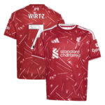 Unisex Florian Wirtz Liverpool 2026-2027 Home Stadium Soccer Jersey for Soccer Fans