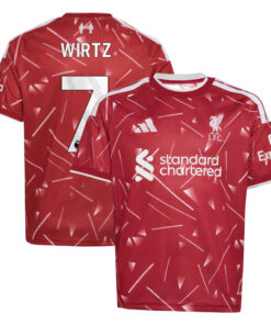Unisex Florian Wirtz Liverpool 2026-2027 Home Stadium Soccer Jersey for Soccer Fans