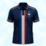 Unisex France National Team Global Soccer Event 2026 Polo Shirt for Soccer Fans