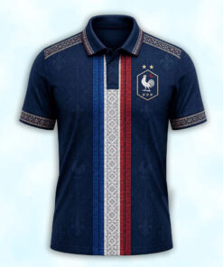 Unisex France National Team Global Soccer Event 2026 Polo Shirt for Soccer Fans