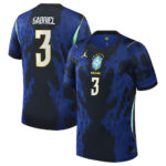 Unisex Gabriel Magalhães Brazil National Team 2026 Away Stadium Soccer Jersey for Soccer Fans