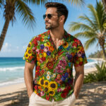 Unisex Garden Floral Hawaiian Shirt 2026 for Nature Lovers