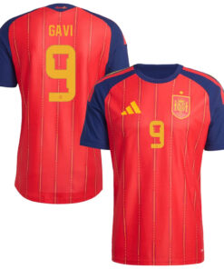 Unisex Gavi Spain National Team 2026 Home Stadium Soccer Jersey for Soccer Fans