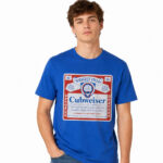 Unisex George Kittle Wrigley Field Cubweiser Graphic Shirt for Football and Baseball Fans
