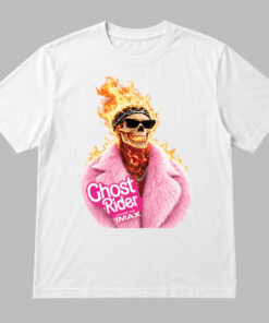 Unisex Ghost Rider Filmed For Imax Ryan Gosling Kenergy Graphic Shirt for Movie Fans
