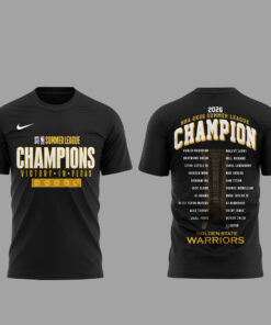 Unisex Golden State Warriors Summer League 2026 Champions Victory in Vegas Graphic Shirt for Basketball Fans