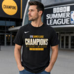 Unisex Golden State Warriors Summer League 2026 Champions Victory in Vegas Graphic Shirt for Basketball Fans