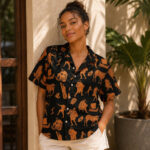 Unisex Greek Myth Comix Odysseus Figure Pottery Hawaiian Shirt 2026 for Mythology Fans