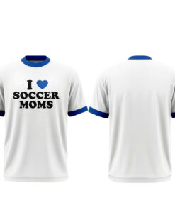 Unisex I Love Soccer Moms Graphic T-Shirt for Soccer Fans