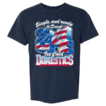 Unisex Ice Cold Domestics Graphic Shirt for Patriotic Fans