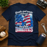 Unisex Ice Cold Domestics Graphic Shirt for Patriotic Fans