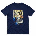 Unisex Indiana Fever Caitlin Clark Straight Outta Indiana Funny Graphic Shirt for Basketball Fans