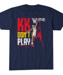 Unisex Indiana Fever Makayla Timpson KK Don't Play Graphic Shirt for Basketball Fans