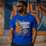Unisex Jack Antonoff New York Knicks 2026 Champions State Of Mind Graphic Shirt for Basketball Fans