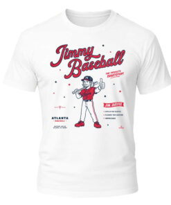 Unisex Jimmy Baseball The People’s Shortstop Graphic Shirt for Baseball Fans
