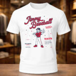Unisex Jimmy Baseball The People’s Shortstop Graphic Shirt for Baseball Fans