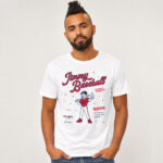 Unisex Jimmy Baseball The People’s Shortstop Graphic Shirt for Baseball Fans