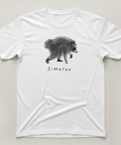 Unisex Jimothy Raccoon Viral Seattle Graphic Shirt for Meme Fans