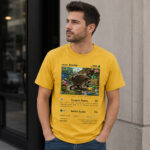 Unisex Jimothy Trading Card Graphic Shirt for Meme Fans