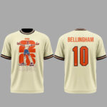 Unisex Jude Bellingham England Global Soccer Event 2026 Graphic Shirt for Soccer Fans