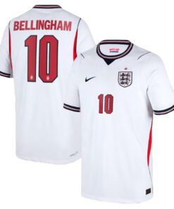Unisex Jude Bellingham England National Team 2026 Home Stadium White Soccer Jersey for Soccer Fans